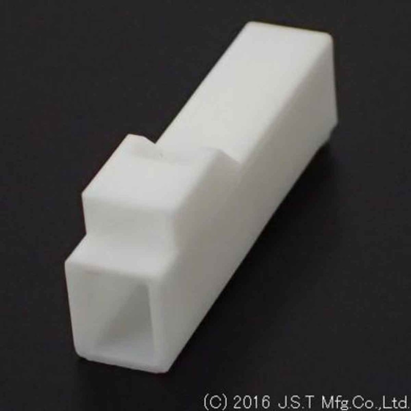 1 Pack of 100 - JST SL 1 Way D-sub Connector Plug, 3.96mm Pitch