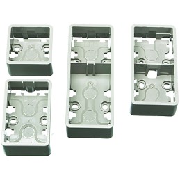 1 pcs - LK Light Grey Back Box, IP20