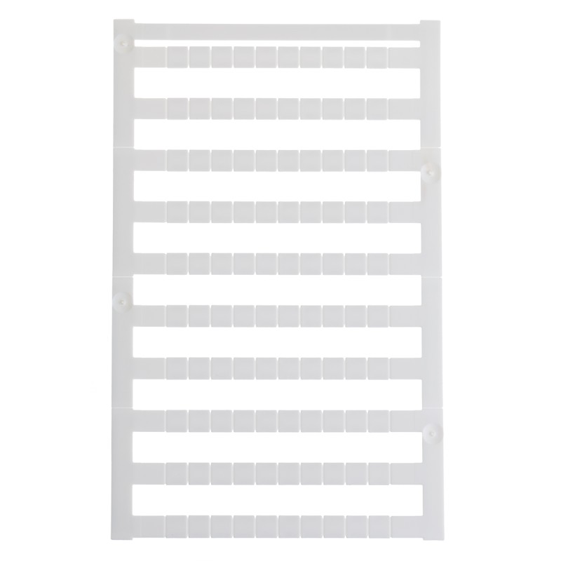 1 Pack of 100 - Weidmuller, DEK Universal Terminal Marker for use with Conductor, Electronic Sub-Assemblies, Plug-In Connectors,