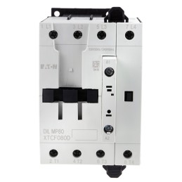 1 pcs - Eaton Contactor, 230 V ac Coil, 4-Pole, 80 A, 22 kW, 4NO, 400 V ac