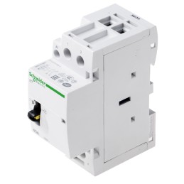 1 pcs - Schneider Electric iCT Series Contactor, 230 V ac Coil, 2-Pole, 40 A, 2NO, 250 V ac