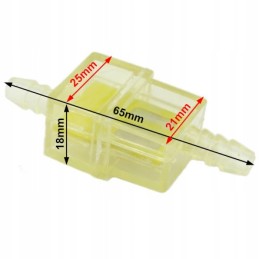 Fuel filter for 4t 50cc scooters, universal, small