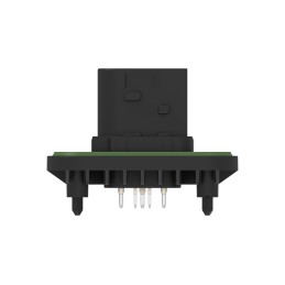 112 pcs - TE Connectivity 1-23781 Series Vertical Panel Mount PCB Header, 7 Contact(s), 6mm Pitch, 2 Row(s), Shrouded