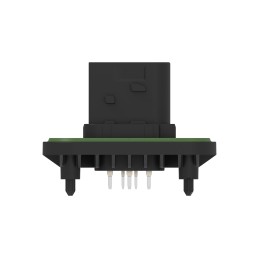 112 pcs - TE Connectivity 1-23781 Series Vertical Panel Mount PCB Header, 7 Contact(s), 6mm Pitch, 2 Row(s), Shrouded