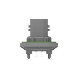 112 pcs - TE Connectivity 2-23774 Series Vertical Panel Mount PCB Header, 4 Contact(s), 6mm Pitch, 2 Row(s), Shrouded