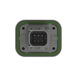 112 pcs - TE Connectivity 2-23774 Series Vertical Panel Mount PCB Header, 6 Contact(s), 6mm Pitch, 2 Row(s), Shrouded