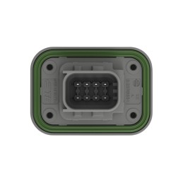 112 pcs - TE Connectivity 2-23781 Series Vertical Panel Mount PCB Header, 8 Contact(s), 6mm Pitch, 2 Row(s), Shrouded