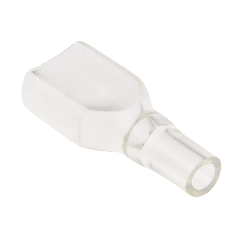 1 Pack of 100 - RS PRO PVC Crimp Housing, Clear