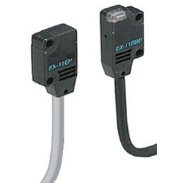 1 pcs - Panasonic Through Beam Photoelectric Sensor, Block Sensor, 150 mm Detection Range