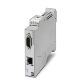 1 pcs - Phoenix Contact Serial Device Server, 1 Ethernet Port, 1 Serial Port, RS232, RS422, RS485 Interface