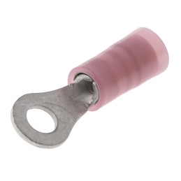 1 Pack of 1000 - Molex, Avikrimp Insulated Ring Terminal, M3 Stud Size, 0.5mm² to 1mm² Wire Size