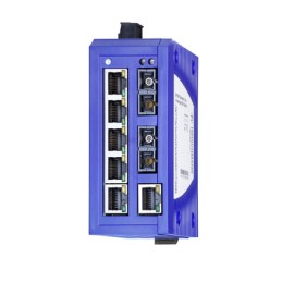 1 pcs - Hirschmann SPIDER Series DIN Rail Mount Unmanaged Ethernet Switch, 6 RJ45 Ports, 100Mbit/s Transmission, 9.6 - 32V dc