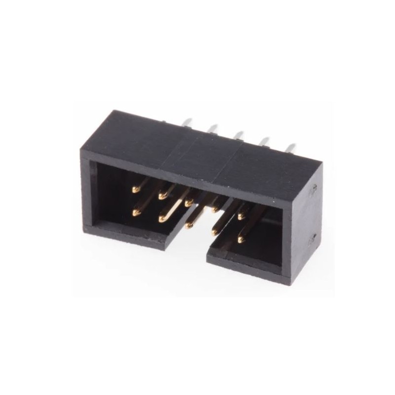 120 pcs - Molex C-Grid Series Vertical Through Hole PCB Header, 10 Contact(s), 254mm Pitch, 2 Row(s), Shrouded