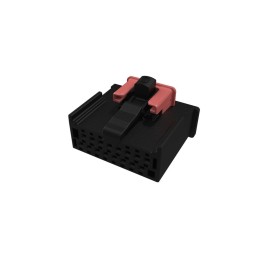 120 pcs - Amphenol Communications Solutions, Minitek 1.80 Female PCB Connector Housing, 1.8mm Pitch, 16 Way, 2 Row