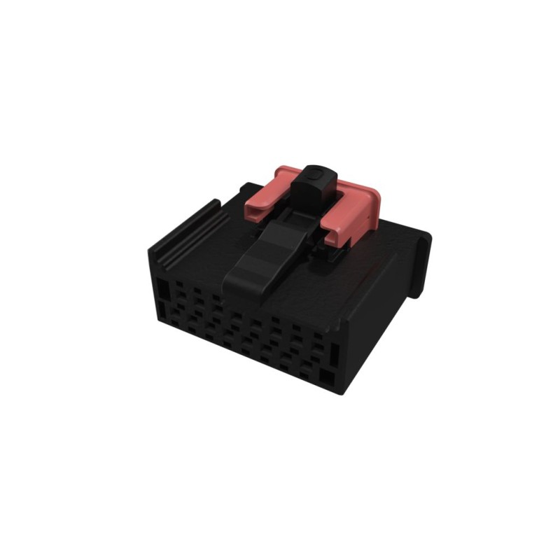 120 pcs - Amphenol Communications Solutions, Minitek 1.80 Female PCB Connector Housing, 1.8mm Pitch, 16 Way, 2 Row