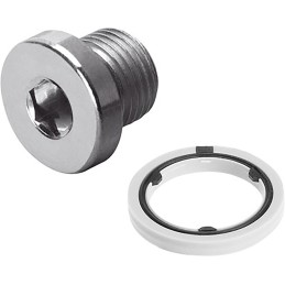 1 Bag of 10 - Festo G 1/4 Steel Blanking Plug