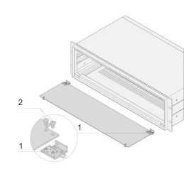 1 pcs - nVent SCHROFF PPE Hinge for Use with Inpac Case