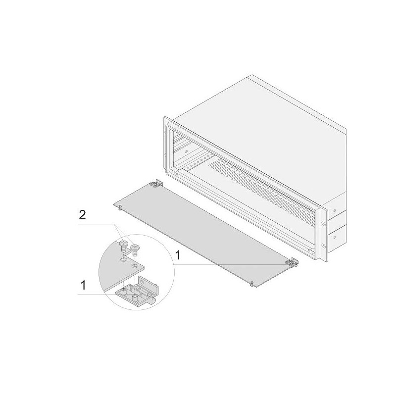 1 pcs - nVent SCHROFF PPE Hinge for Use with Inpac Case