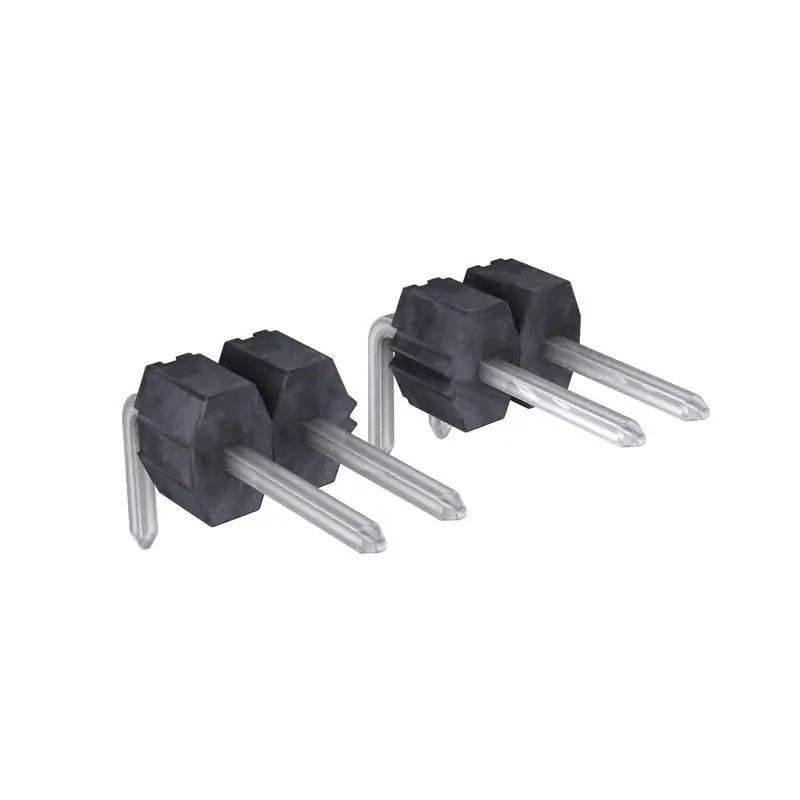 1200 pcs - Molex C-Grid III Series Right Angle Through Hole Pin Header, 8 Contact(s), 2.54mm Pitch, 1 Row(s), Unshrouded