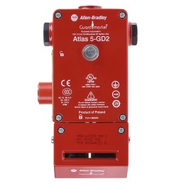 1 pcs - Allen Bradley Guardmaster 440G-L Series Solenoid Interlock Switch, Power to Unlock, 24V ac/dc, Actuator Included