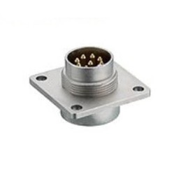 50 pcs - Lumberg 8 Pole Din Plug, 5A, 60 V ac IP68, Male, Panel Mount