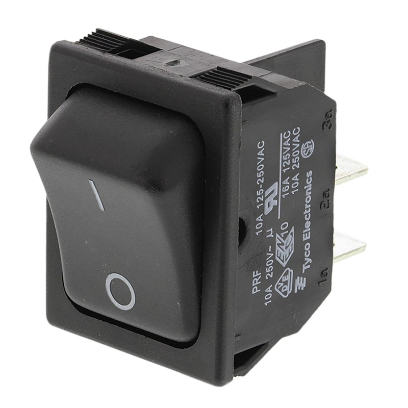 1 pcs - TE Connectivity DPST, On-Off Rocker Switch Panel Mount