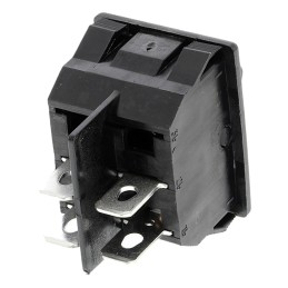1 pcs - TE Connectivity DPST, On-Off Rocker Switch Panel Mount