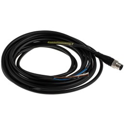1 pcs - Brad from Molex Straight Male 4 way M12 to Unterminated Sensor Actuator Cable, 5m