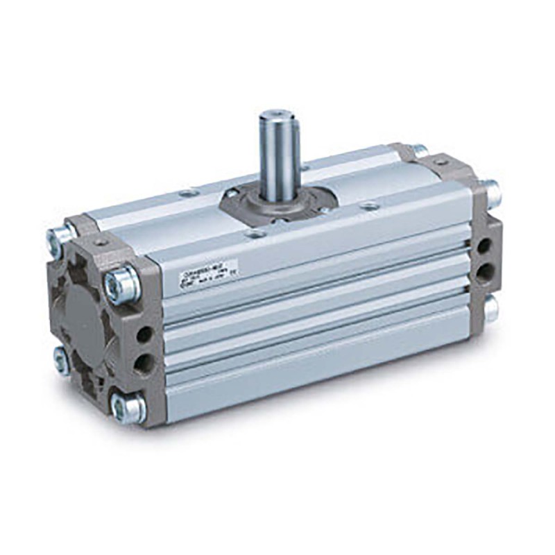 1 pcs - SMC CRA1 Series 1 MPa Single Action Pneumatic Rotary Actuator, 180° Rotary Angle, 100mm Bore
