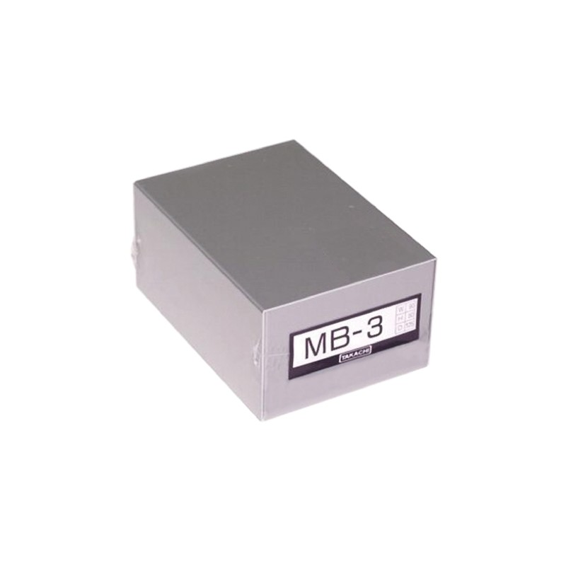 1 pcs - Takachi Electric Industrial MB Series Silver Aluminium Enclosure, 125 x 90 x 60mm