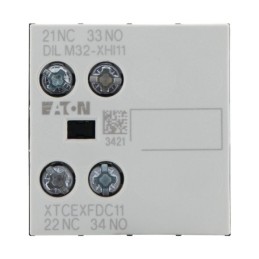 1 pcs - Eaton Auxiliary Contact, 2 Contact, 1NC + 1NO, Front Mount