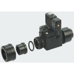 1 pcs - Burkert Solenoid Valve Three Part Connector Set for use with 6228 Solenoid Valve