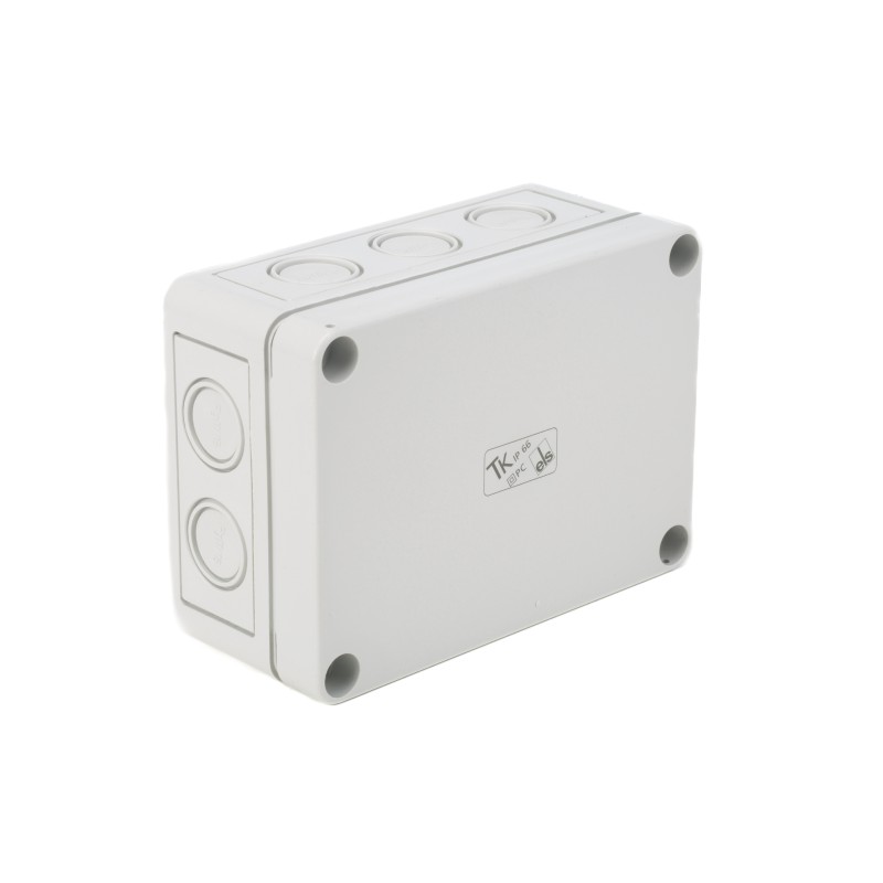 1 pcs - Spelsberg TK PC Series Grey Polycarbonate Junction Box, IP66, 130 x 94 x 57mm