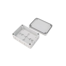1 pcs - Spelsberg TK PC Series Grey Polycarbonate Junction Box, IP66, 130 x 94 x 57mm