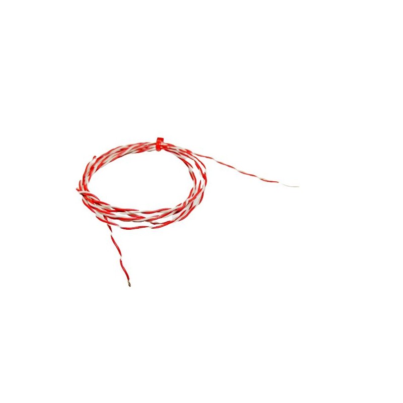 1 pcs - RS PRO Type K Thermocouple 2m Length, 7/0.2mm Diameter - +250°C