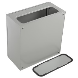1 pcs - Schneider Electric Spacial CRN Series Steel Wall Box, IP66, 500 mm x 500 mm x 250mm