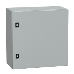 1 pcs - Schneider Electric Spacial CRN Series Steel Wall Box, IP66, 500 mm x 500 mm x 250mm