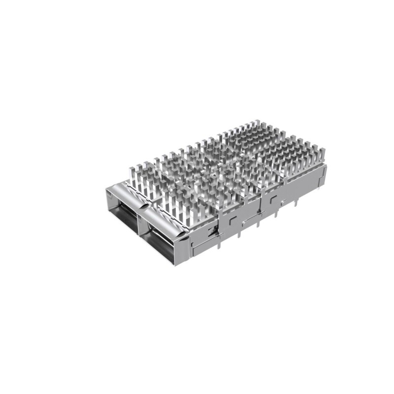 15 pcs - Amphenol Communications Solutions QSFP-DD I/O Connector Plug 76-Position, UE36C2620005B3A