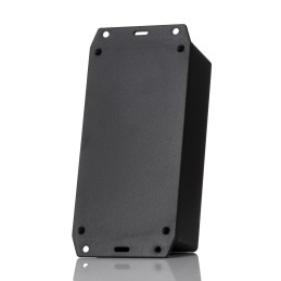 1 pcs - Hammond 1591 Series Black Flame Retardant ABS Enclosure, IP54, Flanged, Black Lid, 152 x 81 x 46mm