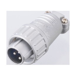 1 pcs - Nanahoshi Kagaku Circular Connector, 2 Contacts, Cable Mount, Plug, Female, NJC Series