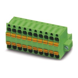 50 pcs - Phoenix Contact 5.08mm Pitch 2 Way Pluggable Terminal Block, Plug, Spring Cage Termination