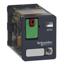 1 pcs - Schneider Electric Power Relay, 230V ac Coil, 15 A @ 250 V ac, 15 A @ 28 V dc Switching Current, DPDT