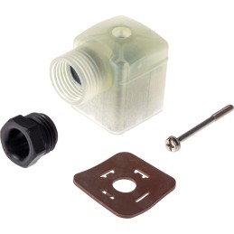 1 pcs - Burkert Solenoid Valve Cable Plug for use with 2518 Solenoid Valve