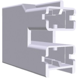 1 Pack of 1300 - TE Connectivity, Positive Lock .250 2 Way Nylon Crimp Terminal Housing, 6.35mm Tab Size, Natural