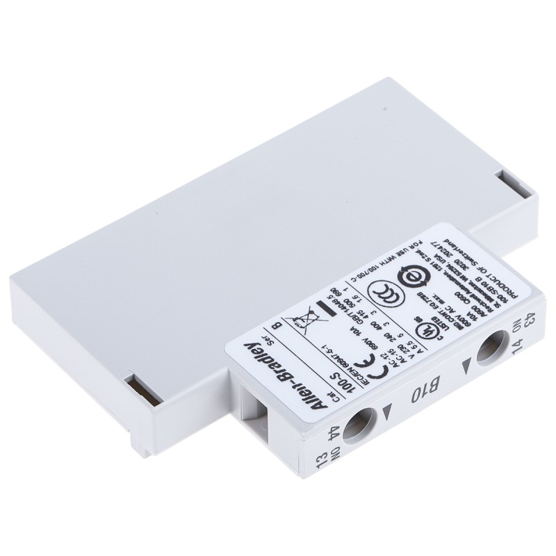 1 pcs - Allen Bradley Auxiliary Contact, 1 Contact, 1NO, Side Mount