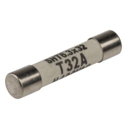 10 pcs - Schurter 32A T Ceramic Cartridge Fuse, 6.3 x 32mm