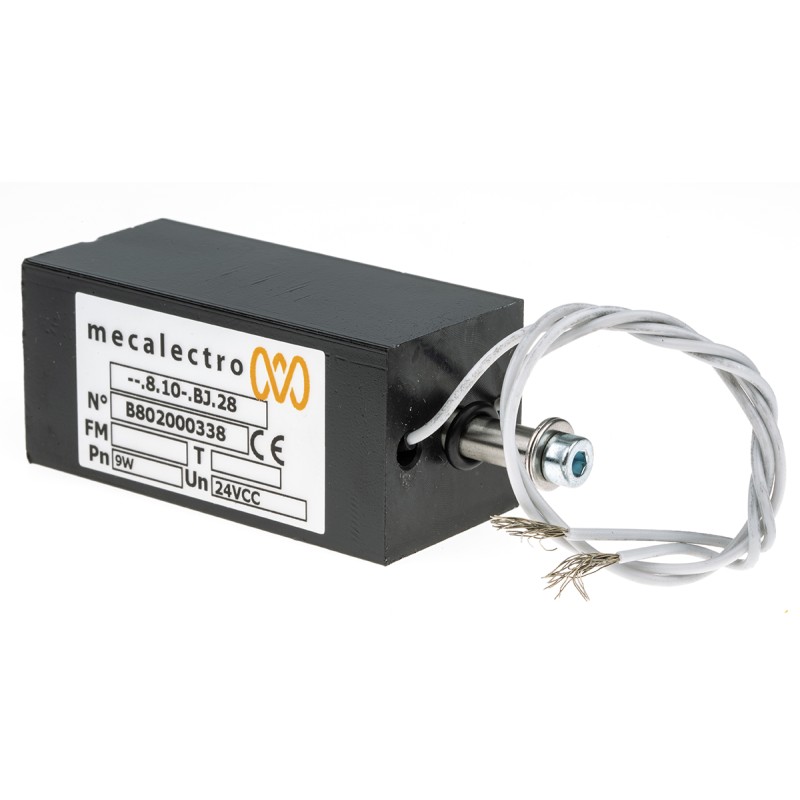 1 pcs - Mecalectro Solenoid Interlock Switch, Power to Lock, 24V dc