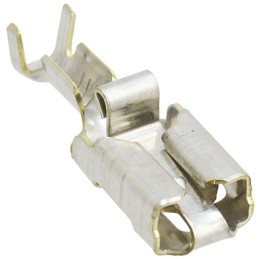 1 Pack of 1500 - TE Connectivity Positive Lock .250 Mk I Series Female Crimp Terminal, 20AWG Min, 15AWG Max