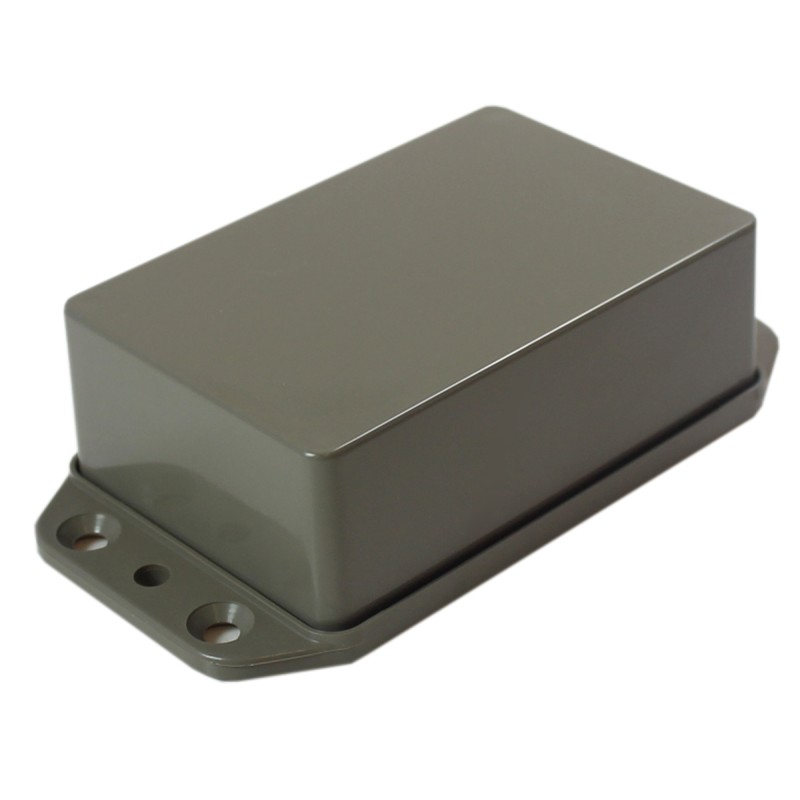 1 pcs - CAMDENBOSS Series 2000 Series Grey ABS Enclosure, IP65, Flanged, Grey Lid, 95 x 50 x 27mm
