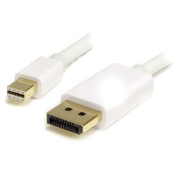 1 pcs - StarTech.com Male Mini DisplayPort to Male DisplayPort, PVC Cable, 4K @ 60 Hz, 2m